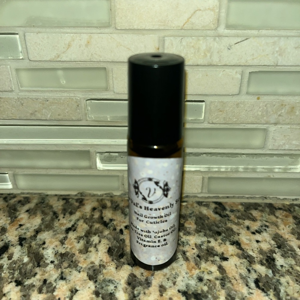 1 bottle of Nail Growth Oil for Cuticles Handmade Miss Val's Heavenly Scents